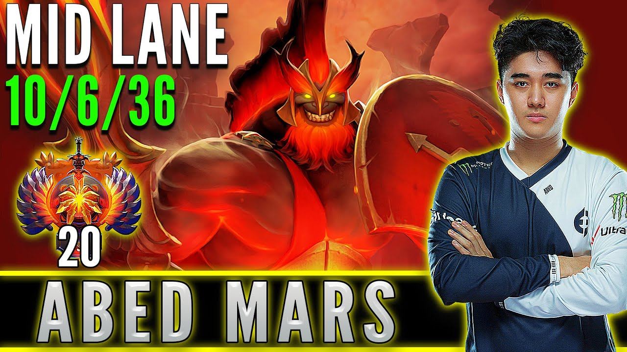 EG.Abed [ Mars ] Mid Lane Pro Gameplay - Patch 7.31d - Dota 2 Full Game смотреть онлайн
