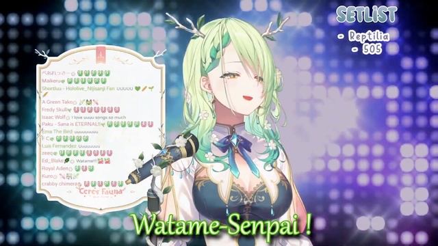 Watame comes in perfect timing when Fauna is singing Black Sheep смотреть онлайн