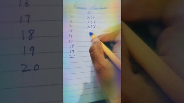 Roman Numbers 11 to 20#roman #short смотреть онлайн