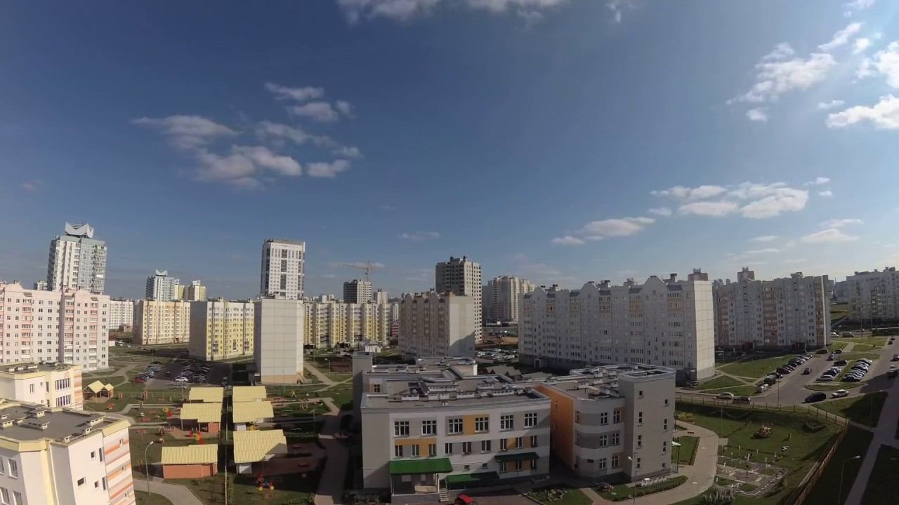 Таймлапс (30sec) Timelapse 4K. Minsk. Belarus смотреть онлайн
