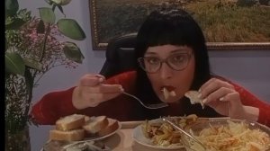 МУКБАНГ####ЖАРЕННАЯ КАРТОШКА /СУМБРИЯ ВЯЛЕНАЯ ЖИРНАЯ/КАПУСТА КВШЭННАЯ/БАЛАНТАЙЗ .Едим вместе