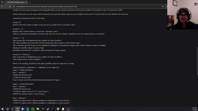 NA Challengers 2024 Open Qualifiers Format смотреть онлайн
