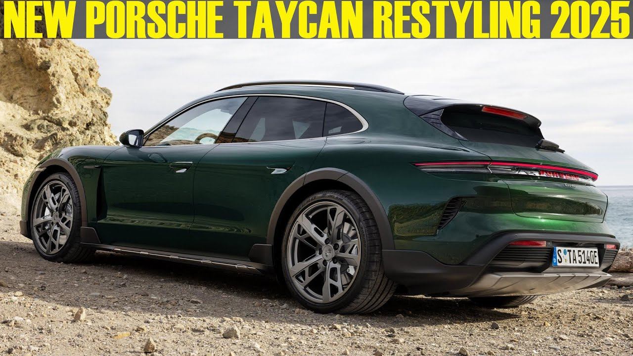 2025 New Porsche Taycan Cross Turismo Restyling - Review!