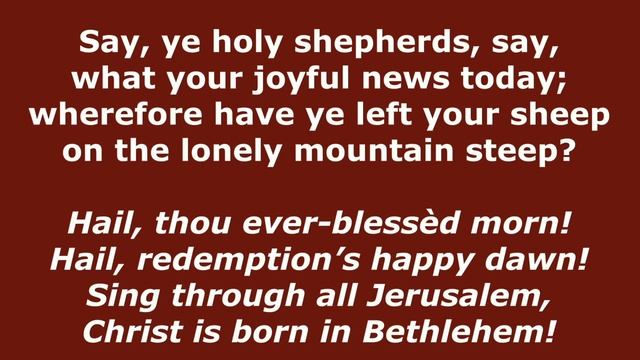 See, Amid the Winter's Snow (Caswall) // Congregational Carol Singing смотреть онлайн