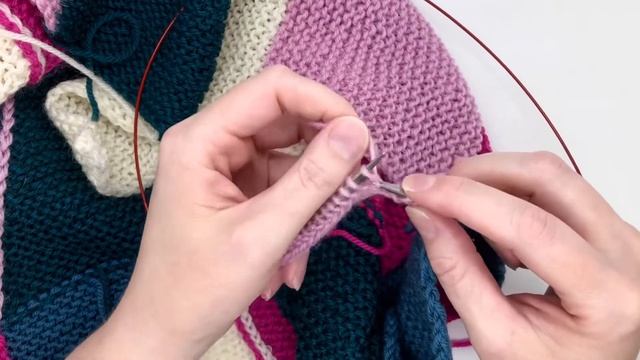 How to Join As You Go in Knitting смотреть онлайн