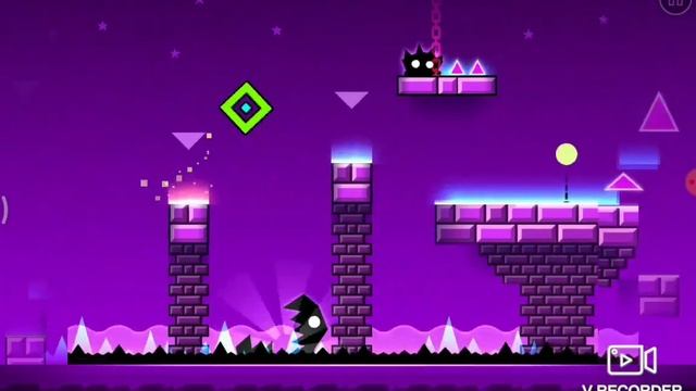 Прохожу первый уровень Geometry Dash Meltdown!!! 2 лайка-новое видео!!!! смотреть онлайн
