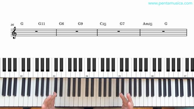 Tutorial - Cómo tocar ALL MY LOVE de LED ZEPPELIN en #piano смотреть онлайн