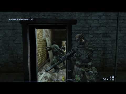 Rainbow Six: Vegas 2 | Terrorist Hunt - Kill house | Lonewolf - Realistic - High Density смотреть онлайн