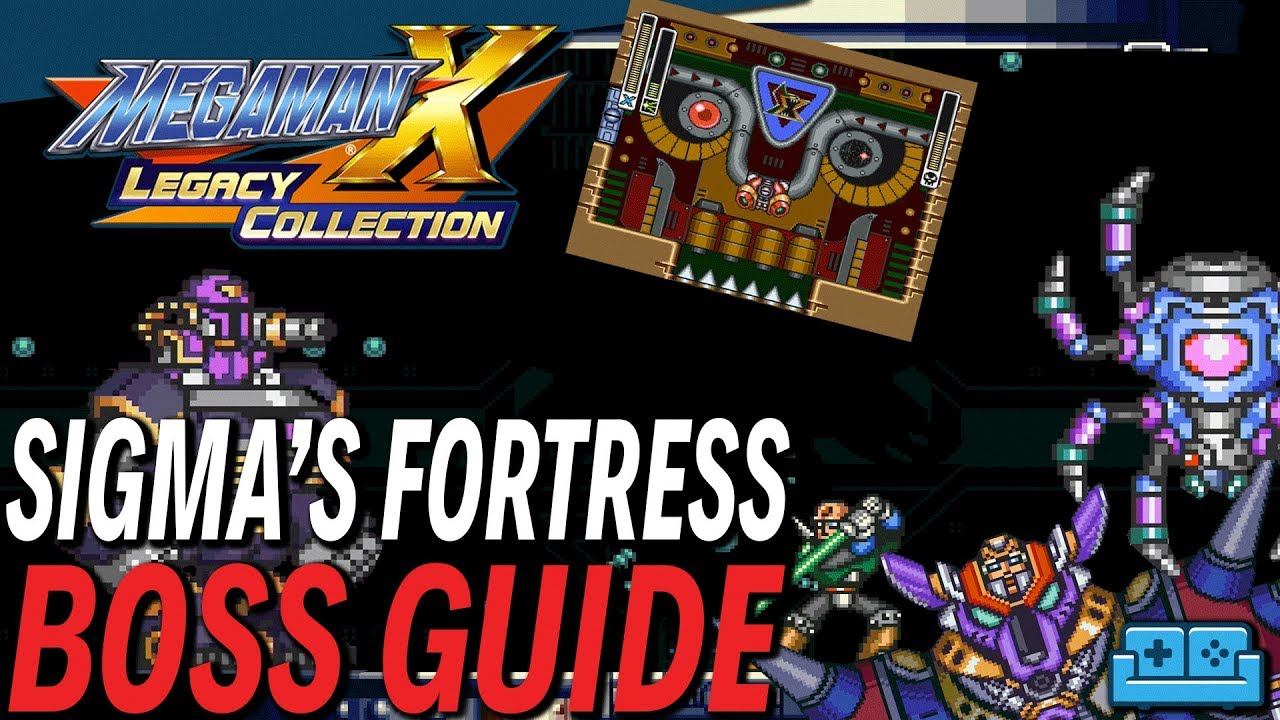 MEGA MAN X | SIGMA'S FORTRESS BOSS GUIDE смотреть онлайн