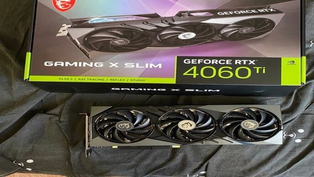 Видеокарта Msi GeForce RTX 4060 TI GAMING X SLIM 16G - краткий обзор смотреть онлайн