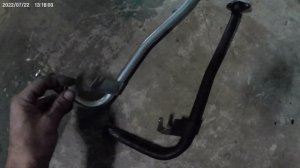 2107 Замена трубки печки