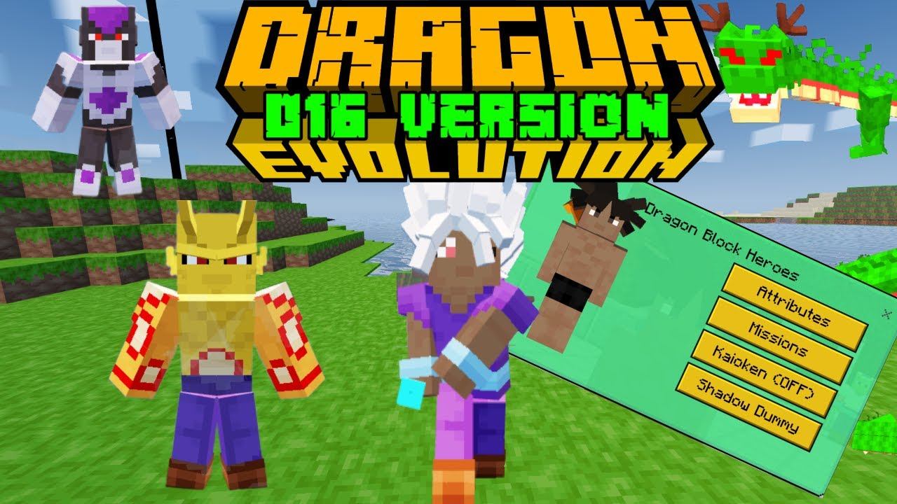 Dragon Ball Evolution Is BACK Addon/Mod Mcpe 1.20+ смотреть онлайн