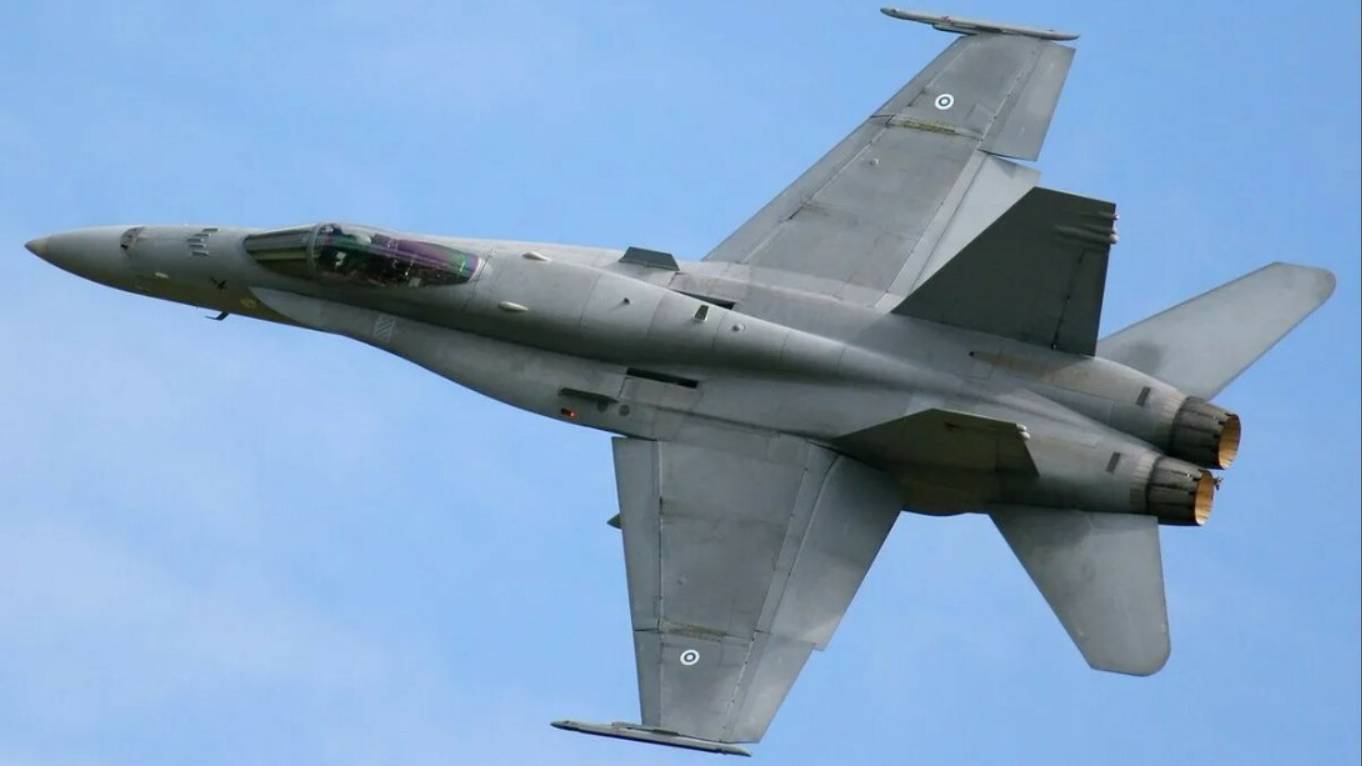 F/A-18C Hornet In Energy Fight