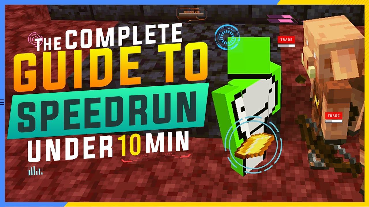 How to SPEEDRUN - The COMPLETE GUIDE for Under 10 Minute SPEEDRUN - Minecraft 1.17 смотреть онлайн