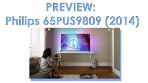 Philips 65PUS9809 Android Ultra HD TV preview