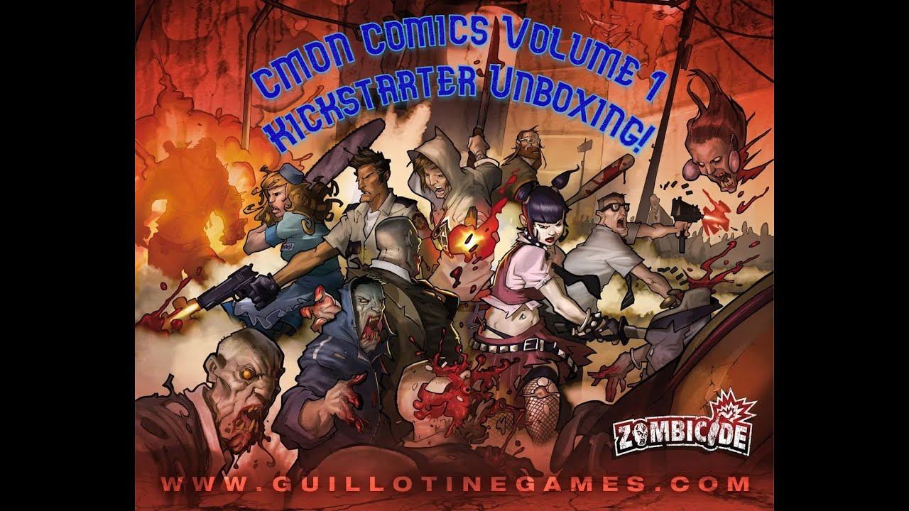 CMON Comics Volume 1 Kickstarter Unboxing смотреть онлайн