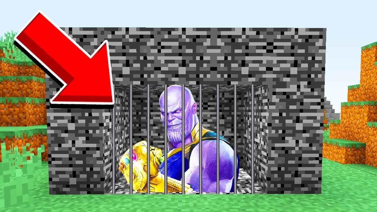 Minecraft : WE TRAPPED THANOS(Ps3/Xbox360/PS4/XboxOne/PE/MCPE) смотреть онлайн
