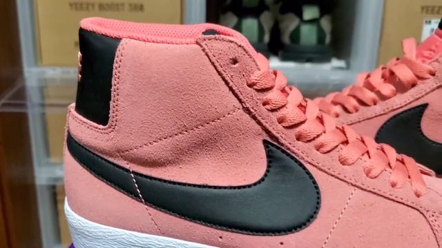 Nike SB Blazer Mid Pink Salt - Detailed Review смотреть онлайн
