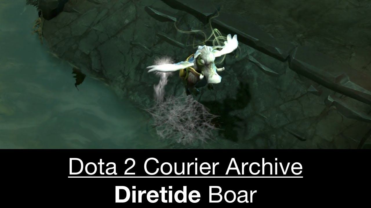 Dota 2 Courier: Unusual Boar (Diretide Corruption) смотреть онлайн