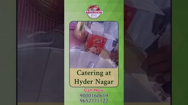 Catering Services at Hyder Nagar | Abhiruchi Caterers | Call Now: 9652771122 & 9000160619 смотреть онлайн