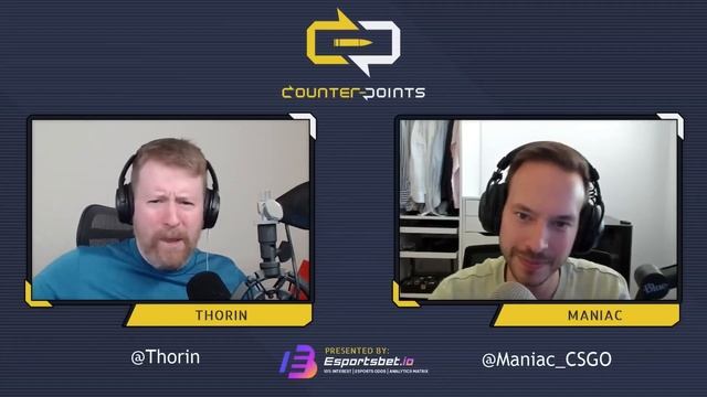 Thorin & Maniac on Valorant vs Counter Strike 2 смотреть онлайн