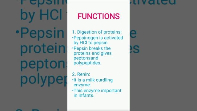 Composition & Functions of GASTRIC SECRETION смотреть онлайн