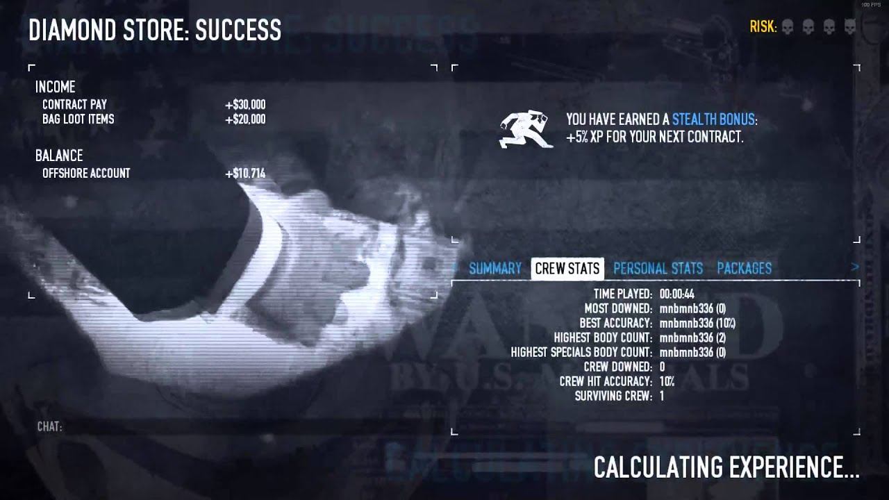 Payday 2 - Diamond Store - Solo Speedrun 0:44 смотреть онлайн