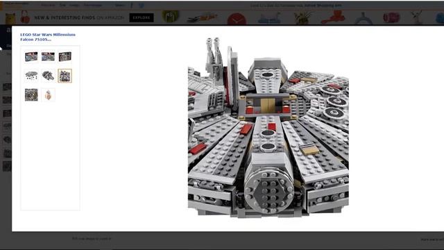 LEGO Star Wars Millennium Falcon 75105 Building Kit Review смотреть онлайн