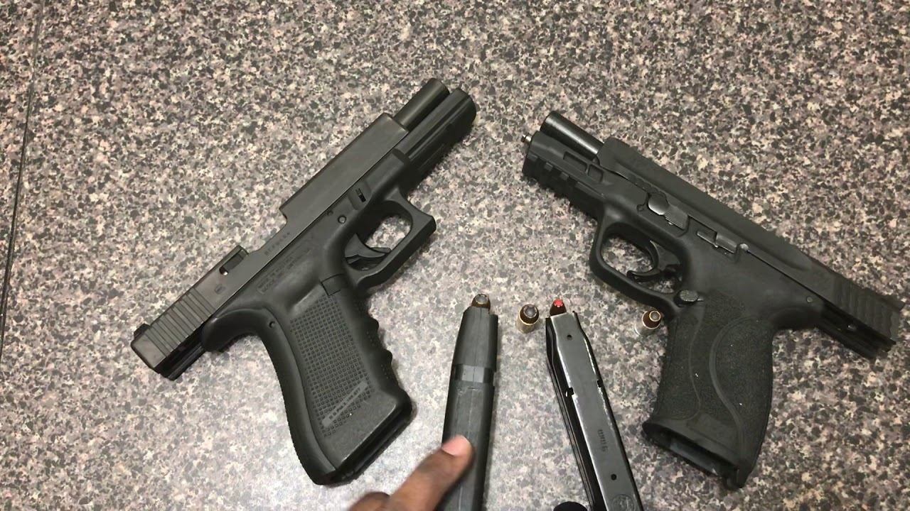 Glock 22 vs Smith and Wesson M&P 2.0 Full size смотреть онлайн