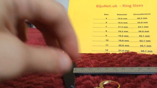 How to measure your ring size смотреть онлайн