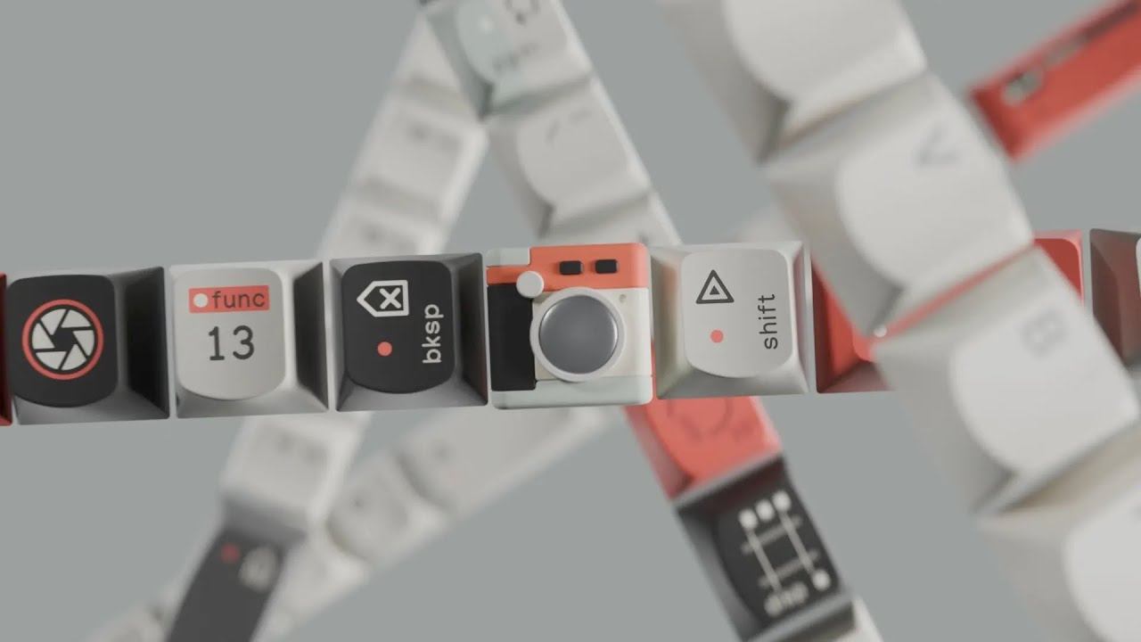 Nuphy x Keytok Turn to 90's Smile with Resin Artisan Keycaps смотреть онлайн