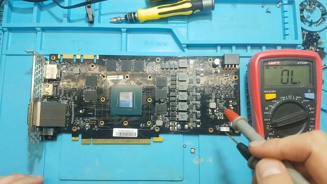 GTX 1070Ti PALIT - Ремонт смотреть онлайн