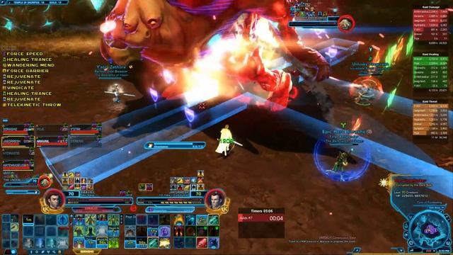 SWTOR PvE 5.7 - Jedi Sage - Veteran Mode Temple of Sacrifice (Feb 20-22, 2018) смотреть онлайн