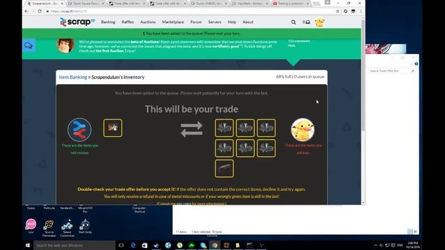 How I trade in TF2! смотреть онлайн