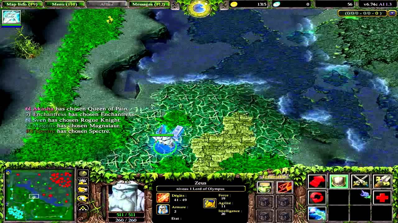Mode U R F WTF sur Dota 1 смотреть онлайн