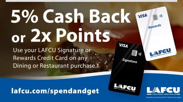 Big Juicy Rewards! When you use your LAFCU Rewards or Signature Credit Card! смотреть онлайн