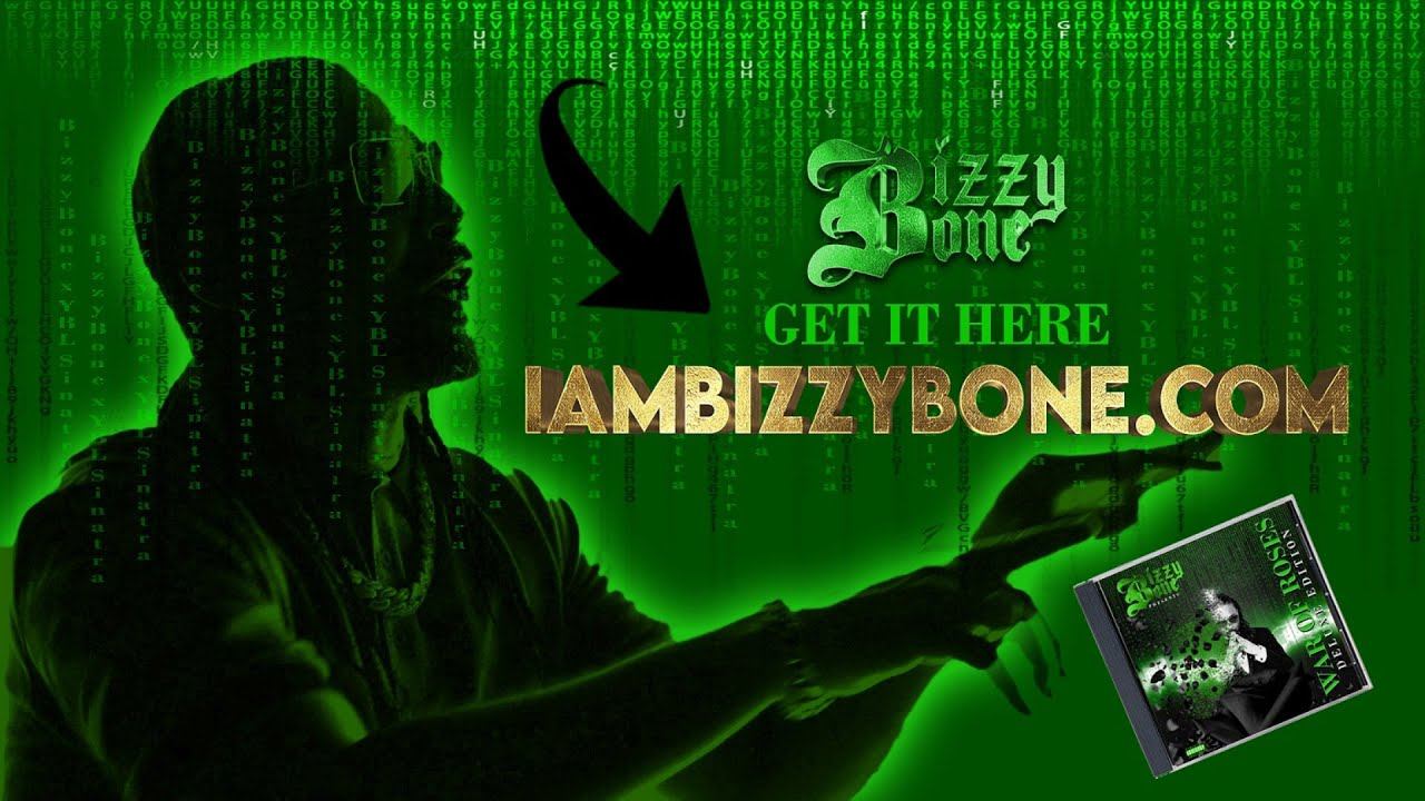 BIZZY BONE - SCARY MOVIE THE OFFICIAL LYRIC VIDEO!!! (DELUXE REMIX)