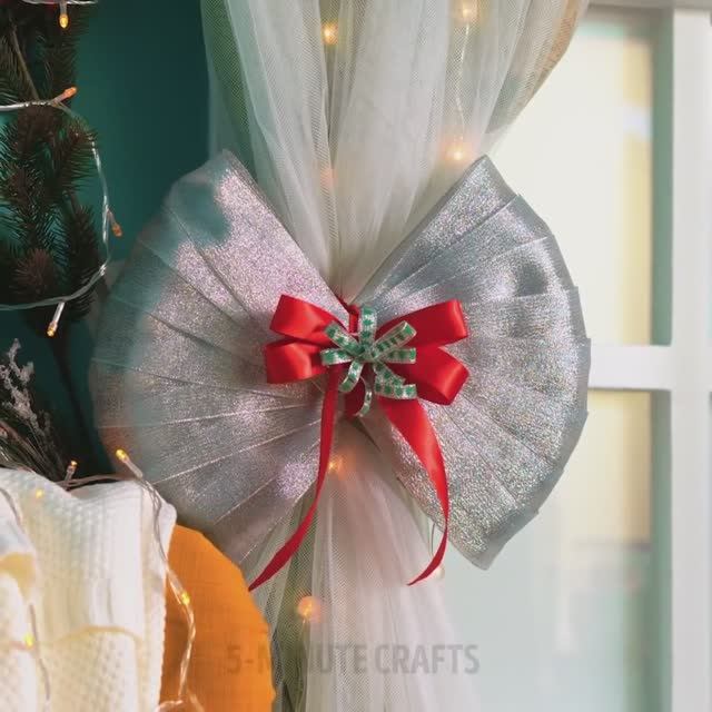 Как легко и быстро украсить дом к Новому году. 30 пятиминутных украшений своими руками. смотреть онлайн