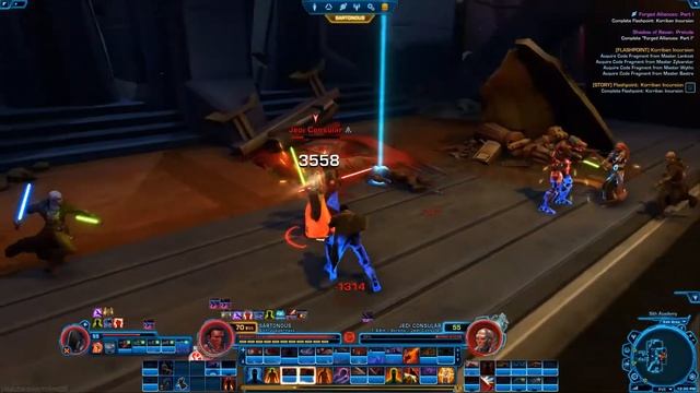 SWTOR: "Forged Alliances" Part 1 - Korriban Incursion | Sith Empire (Sith Warrior) смотреть онлайн