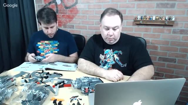 BrickNerd LiveBuild - LEGO Star Wars Kylo Ren's Command Shuttle смотреть онлайн