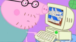 Свинка Пеппа играет в Minecraft !!!   Морозка