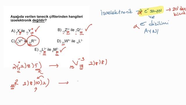 ATOM VE YAPISI SORU ÇÖZÜMÜ 3 | İZOTOP - İZOTON - İZOBAR - İZOELEKTRONİK смотреть онлайн