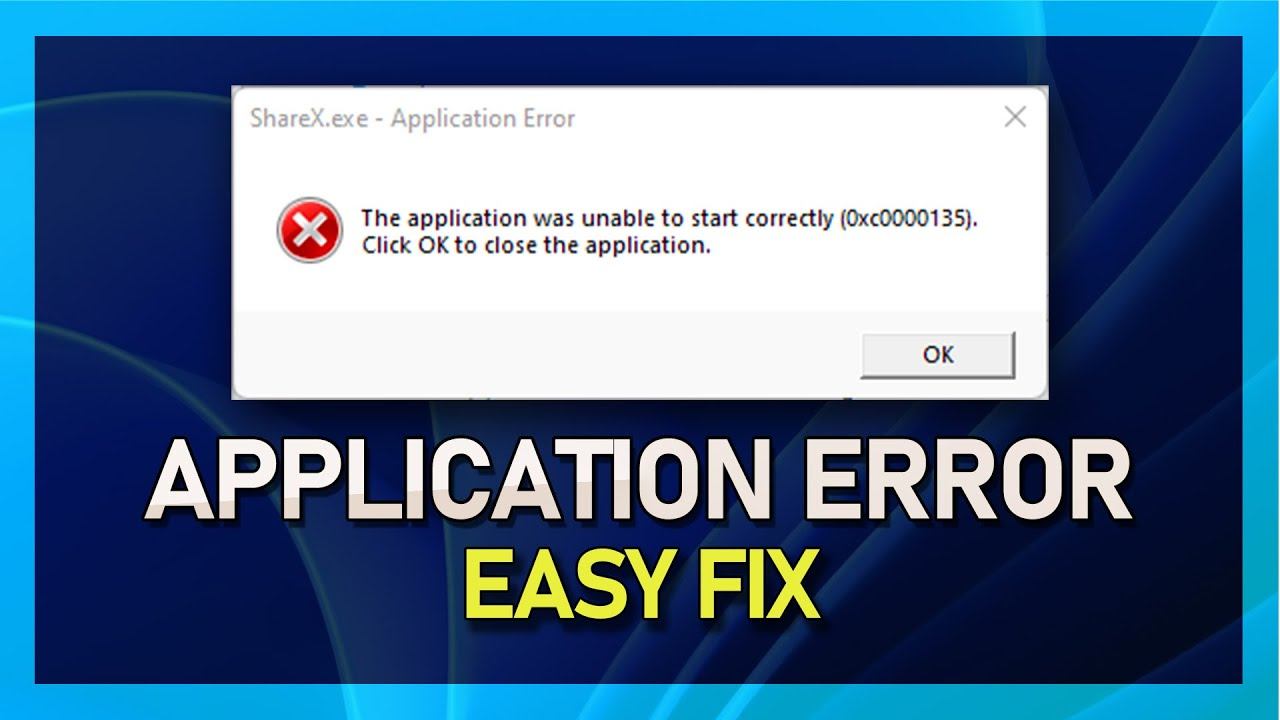 How to Fix Application Error 0xc0000135 - Windows 11 Guide смотреть онлайн