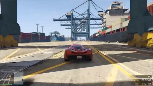 GTA V - The Hardest Race Ever! WALLRIDE LOOP AND SPIRAL COMBINED IN THE SAME STUNT! смотреть онлайн
