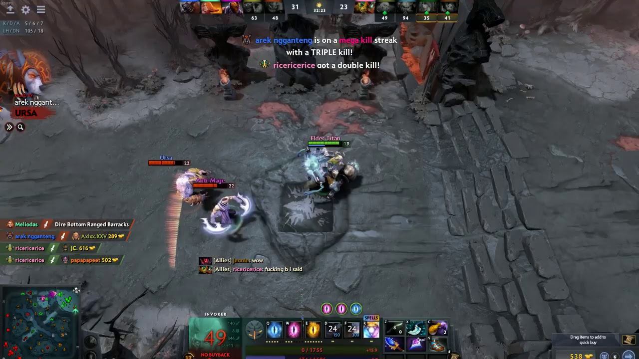 Dota 2 Ranked : Don't BAn Invoker match смотреть онлайн