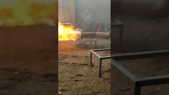 Работа газогенератора, съемка заказчика. смотреть онлайн