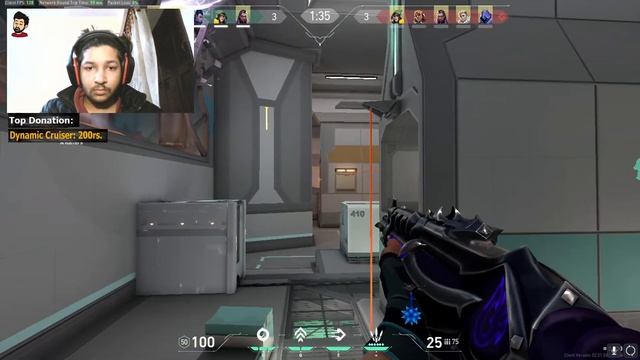 Valorant Live Stream India | Road to Diamond| !rank !crosshair !sens !points смотреть онлайн