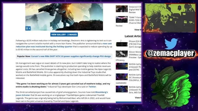 Titanfall Legends enterré par Electronic Arts pour faire des économies ! C'est scandaleux ! смотреть онлайн