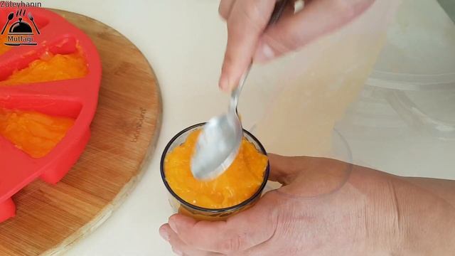 SADECE 2 MALZEMEYLE, 5 DAKİKADA PORTAKALLI LOKUM YAP 👍 смотреть онлайн