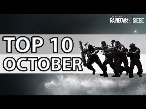 [ENGLISH] RAINBOW SIX SIEGE - TOP10 plays of October смотреть онлайн
